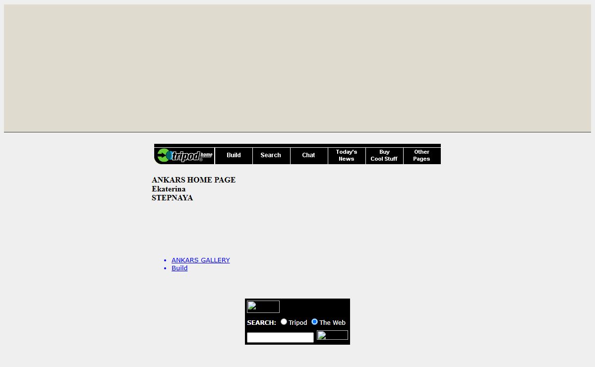 RINA STEPNAYA HOME PAGE (ANKARS)