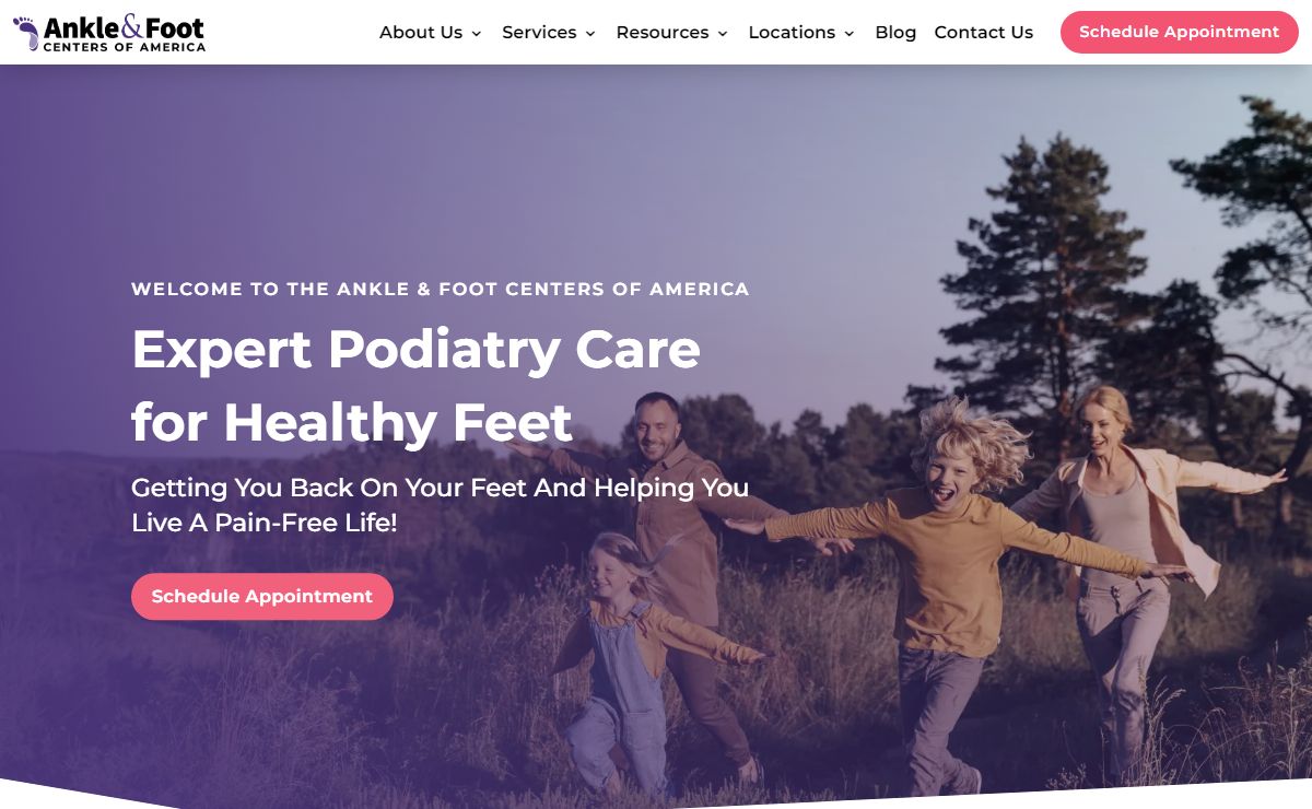 Expert Podiatry Care | Ankle And Foot Centers of America