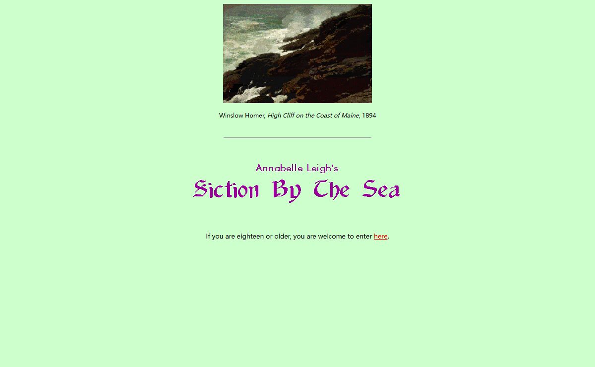 Fiction By The Sea