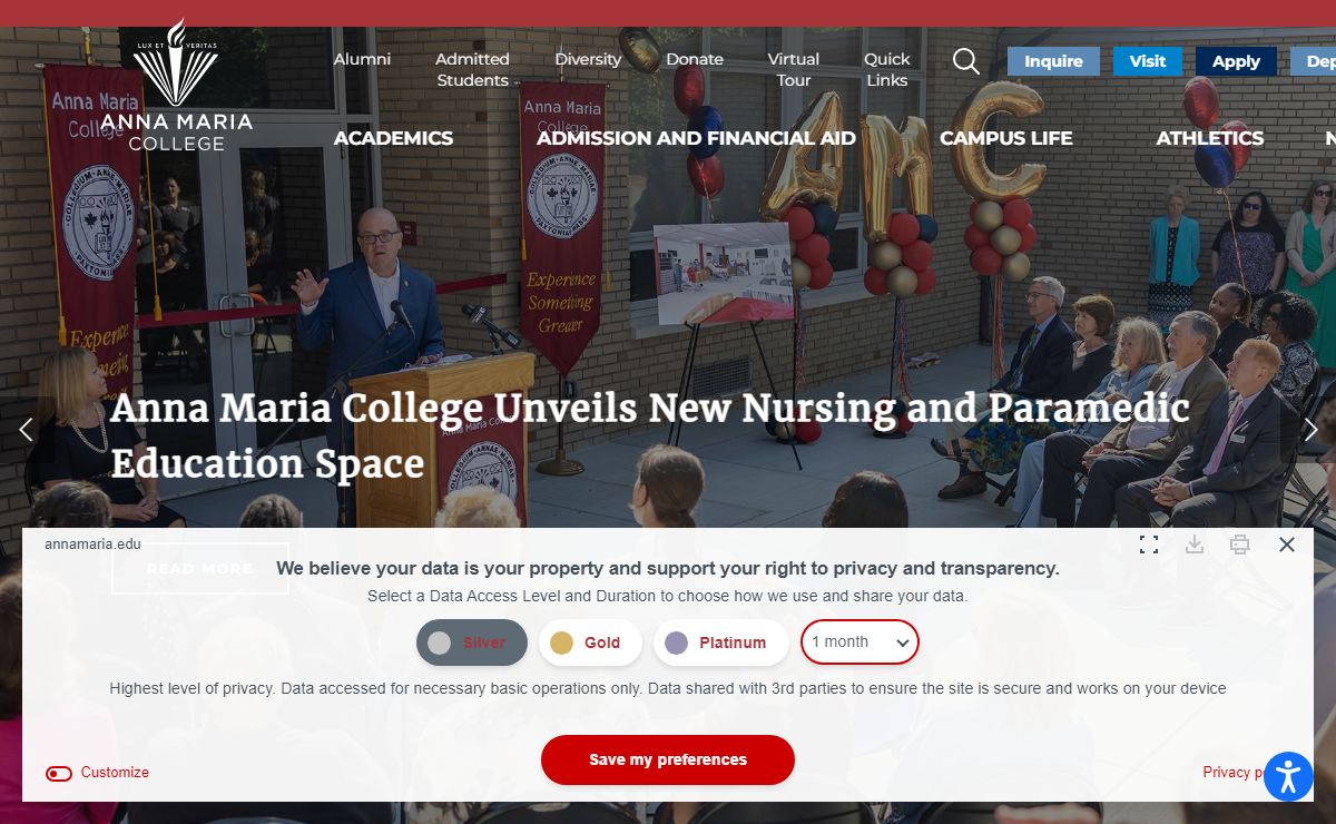 Home - Anna Maria College