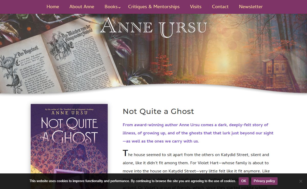Author Anne Ursu