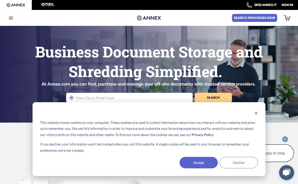 Purchase Off-Site Records Management Online