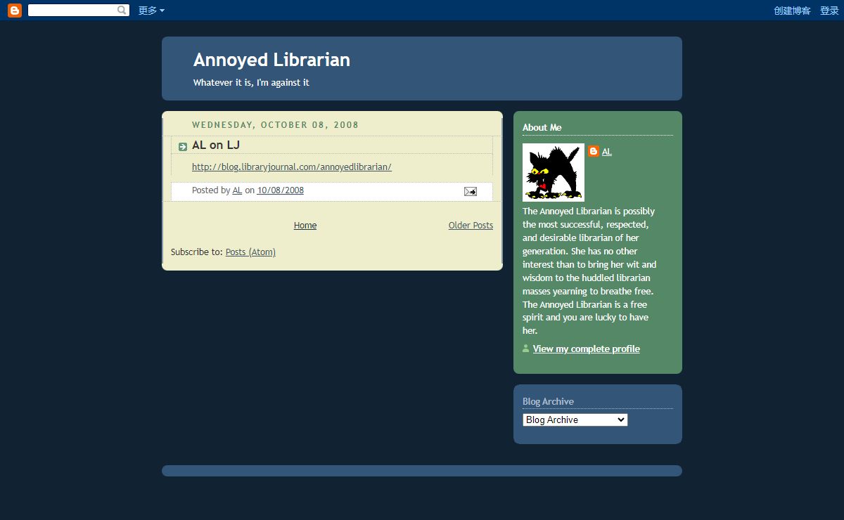 Annoyed Librarian