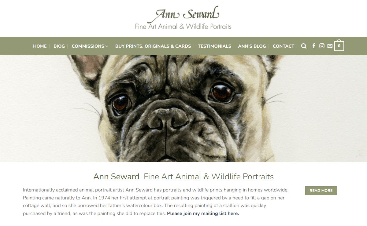 Ann Seward - Dog Portraits | Pet Portraits | Horse Portraits