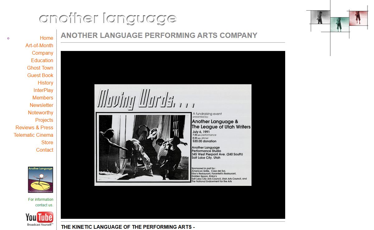 Another Language, Telematic Performance