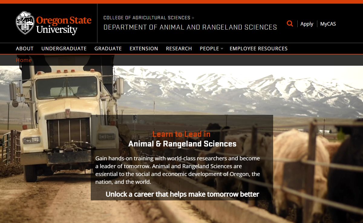 College of Agricultural Sciences |