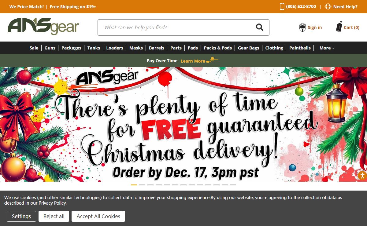 ANSgear - Paintball Guns & Gear On Sale