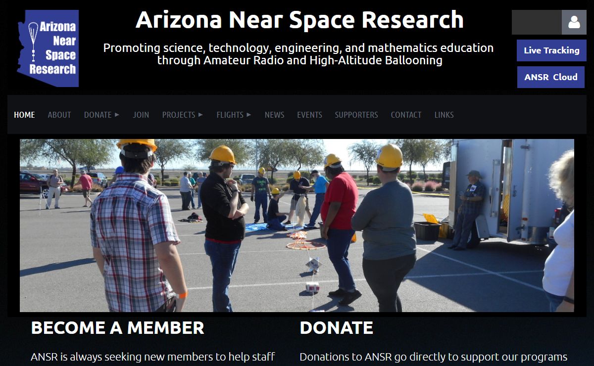 Arizona Near Space Research - Home
