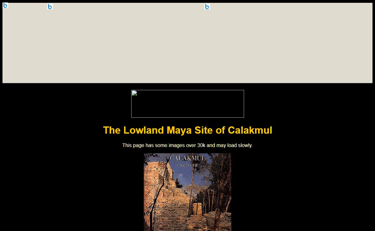 Site of Calakmul - Maya Archaeology