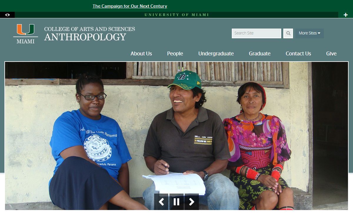 Department of Anthropology | University of Miami
