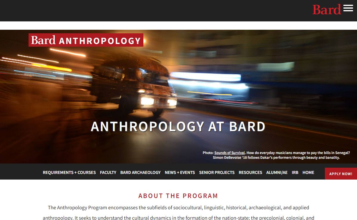 Bard College Anthropology Program