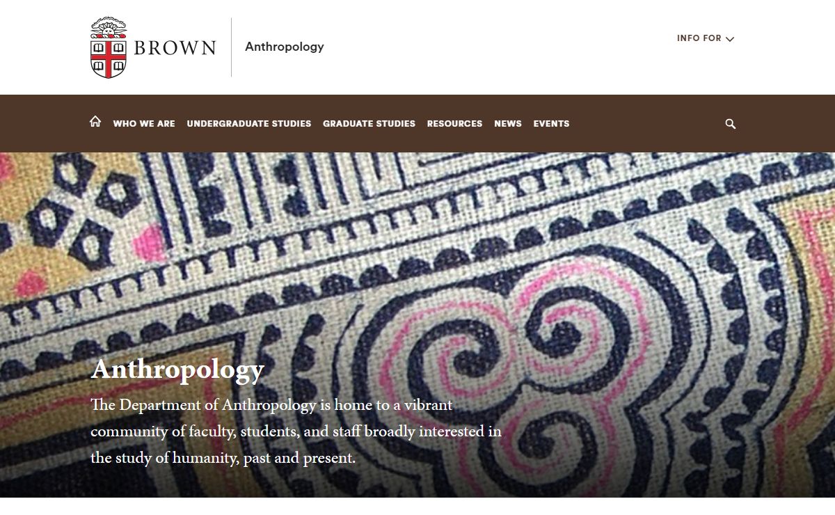 Anthropology | Brown University