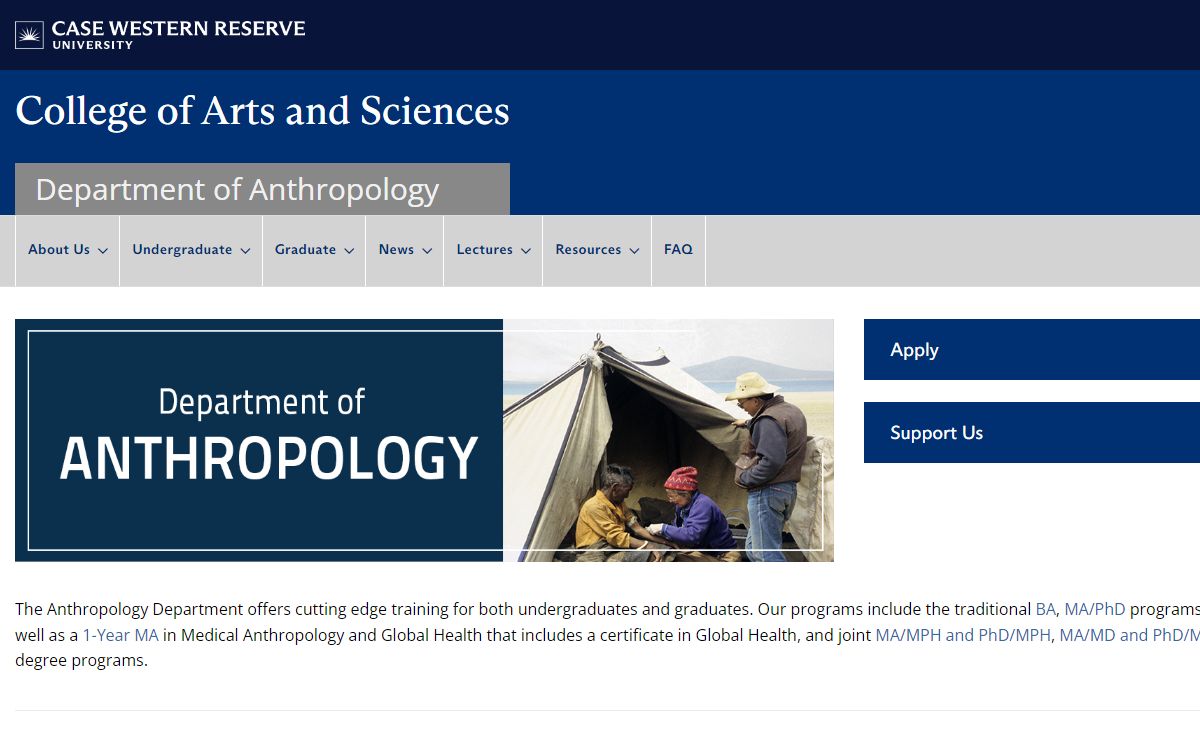 Homepage - Department of Anthropology