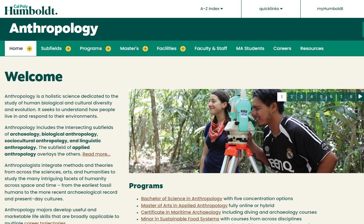 Welcome | Anthropology