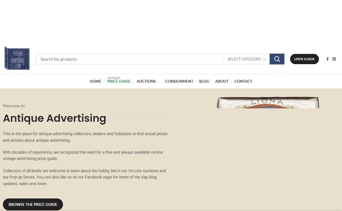 Antique Advertising • For Collectors, Dealers and Hobbyists