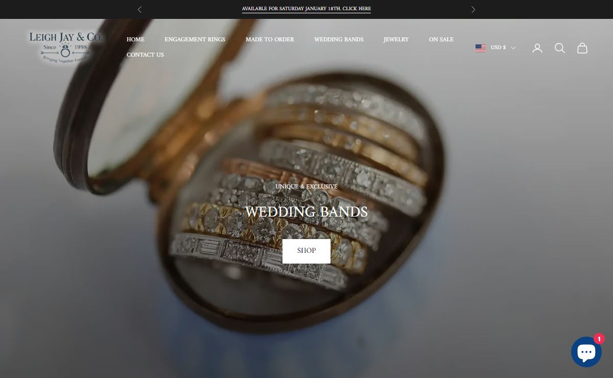 Vintage Engagement Rings & Wedding Bands | Leigh Jay & Co.