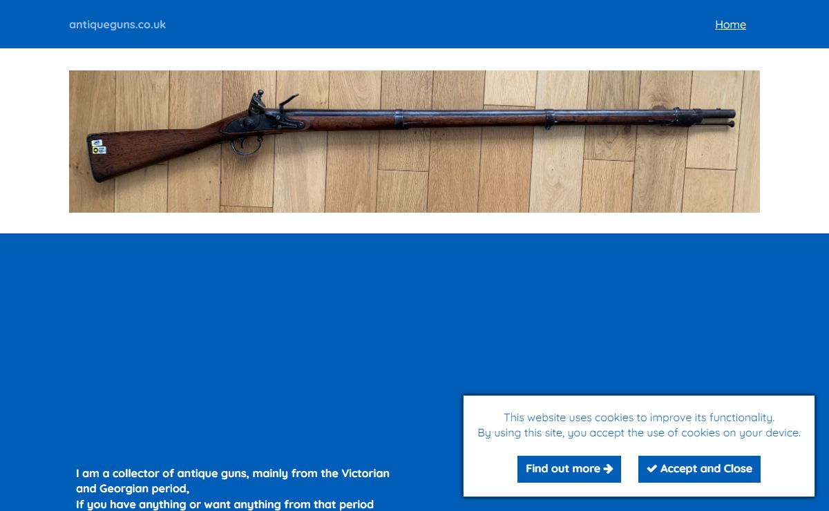 Home | antiqueguns.co.uk