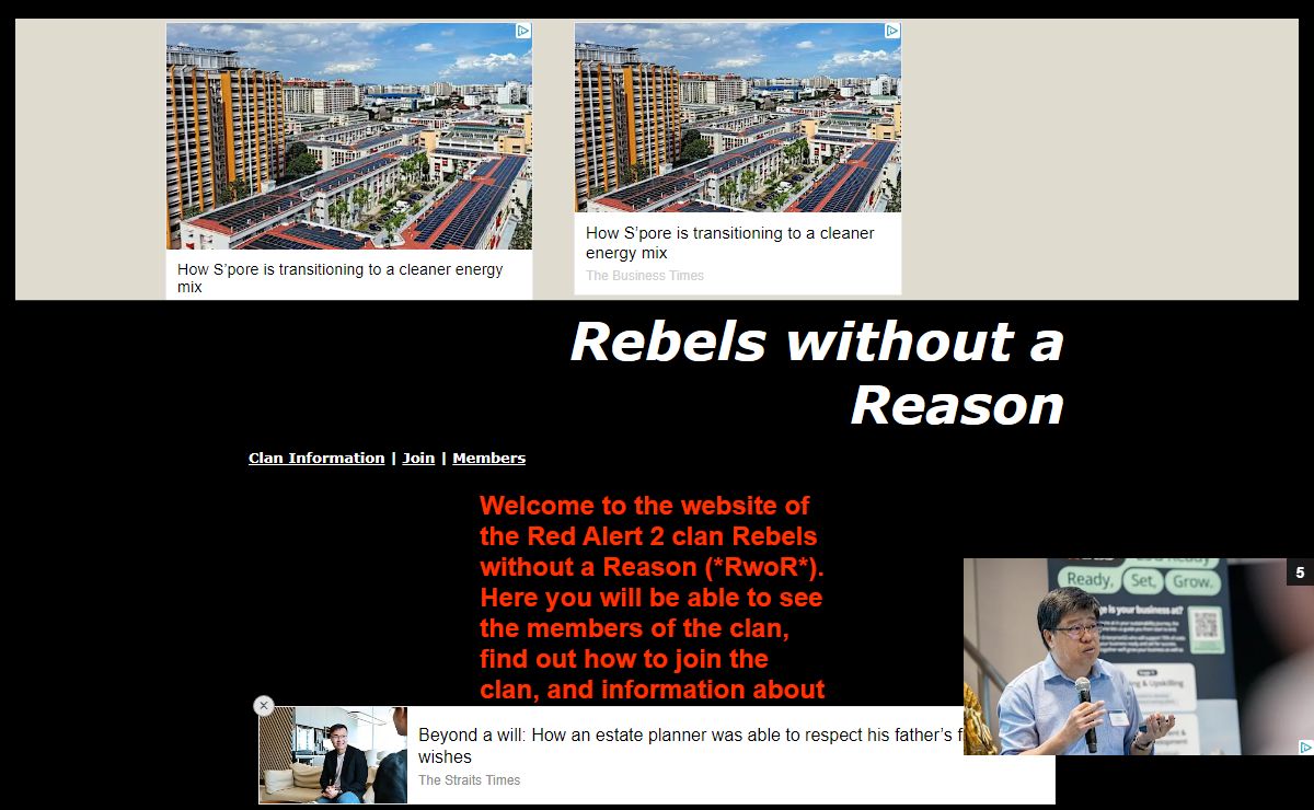 Rebels without a Reason