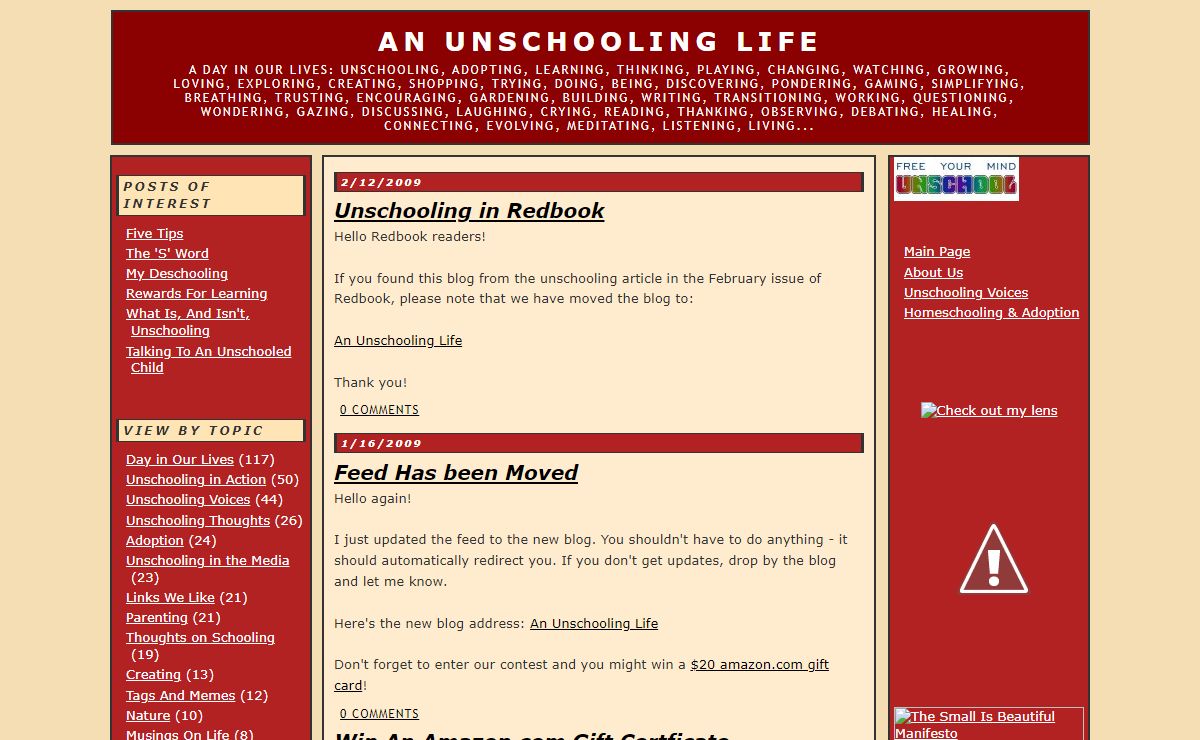 An Unschooling Life