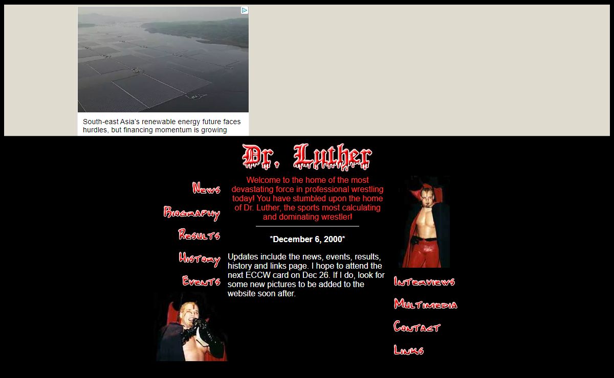 Official Homepage of Dr. Luther