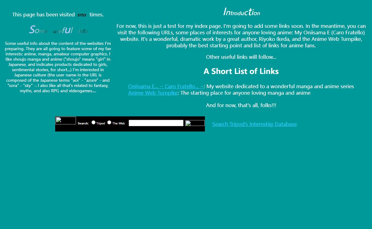 aoisora's page!