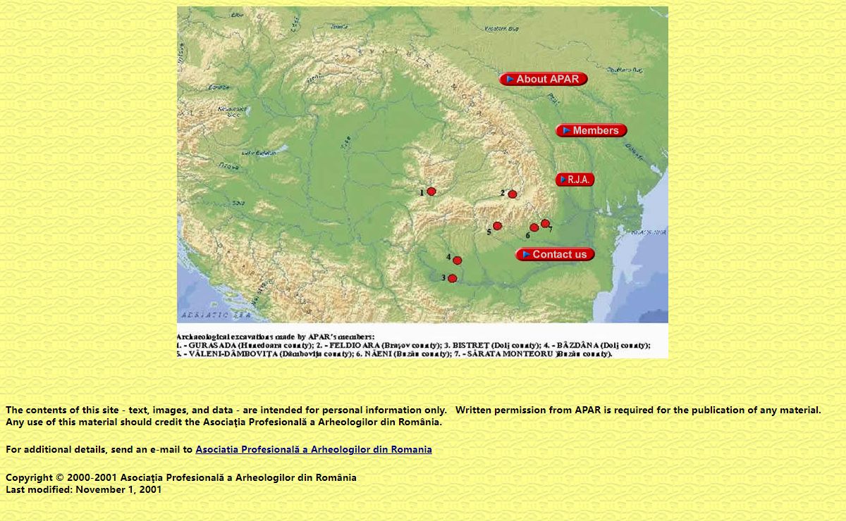 Archaeological Professional Associoation Romania