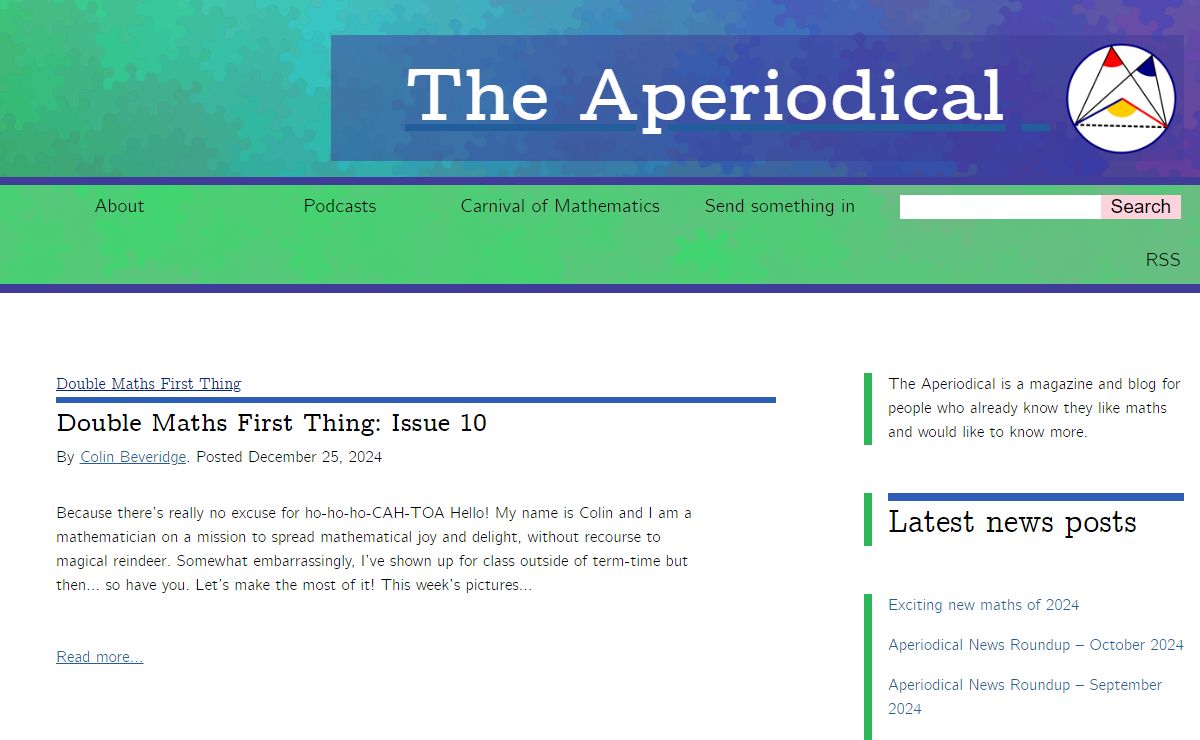 The Aperiodical