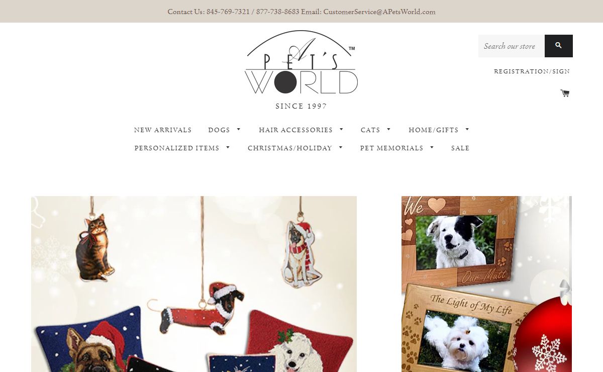 Luxurious Cat & Dog Essentials | A Pet's World | A Pet'...
