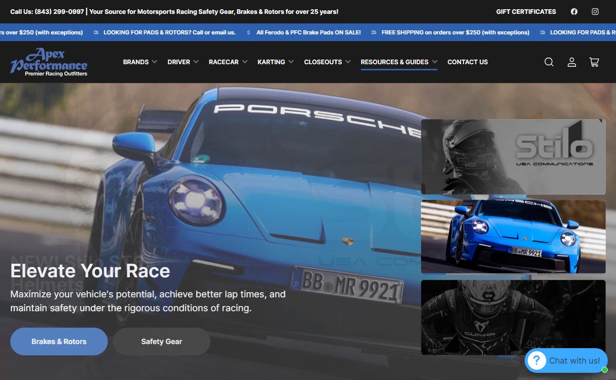 Apex Premier Racing Outfitters| High-Performance Race Car Parts & Gear – Apex Performance Premier Racing Outfitters
