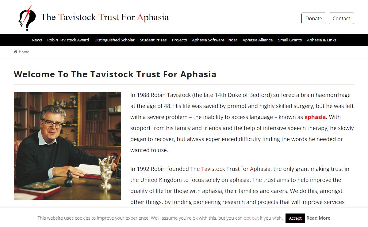 The Tavistock Trust For Aphasia – The Tavistock Trust For Aphasia