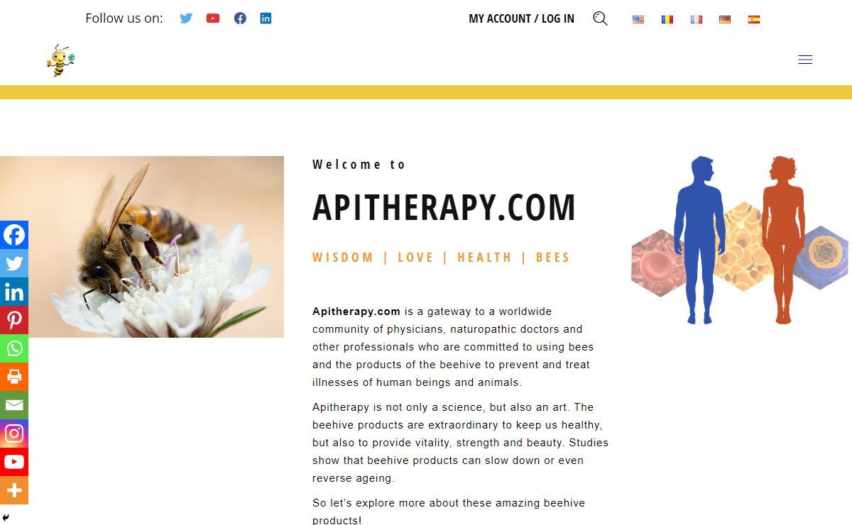 Apitherapy.com – Wisdom, Love, Health & Bees