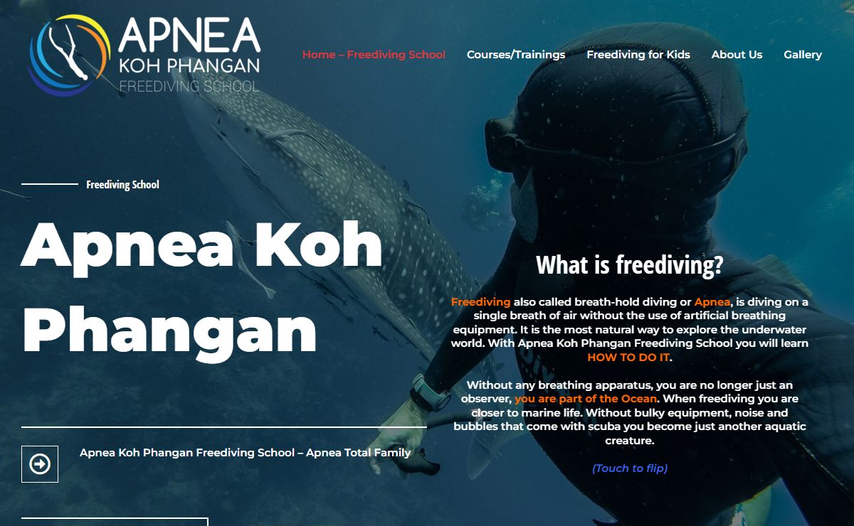Apnea Koh Phangan Freediving School - Courses, Training, Fun Dives