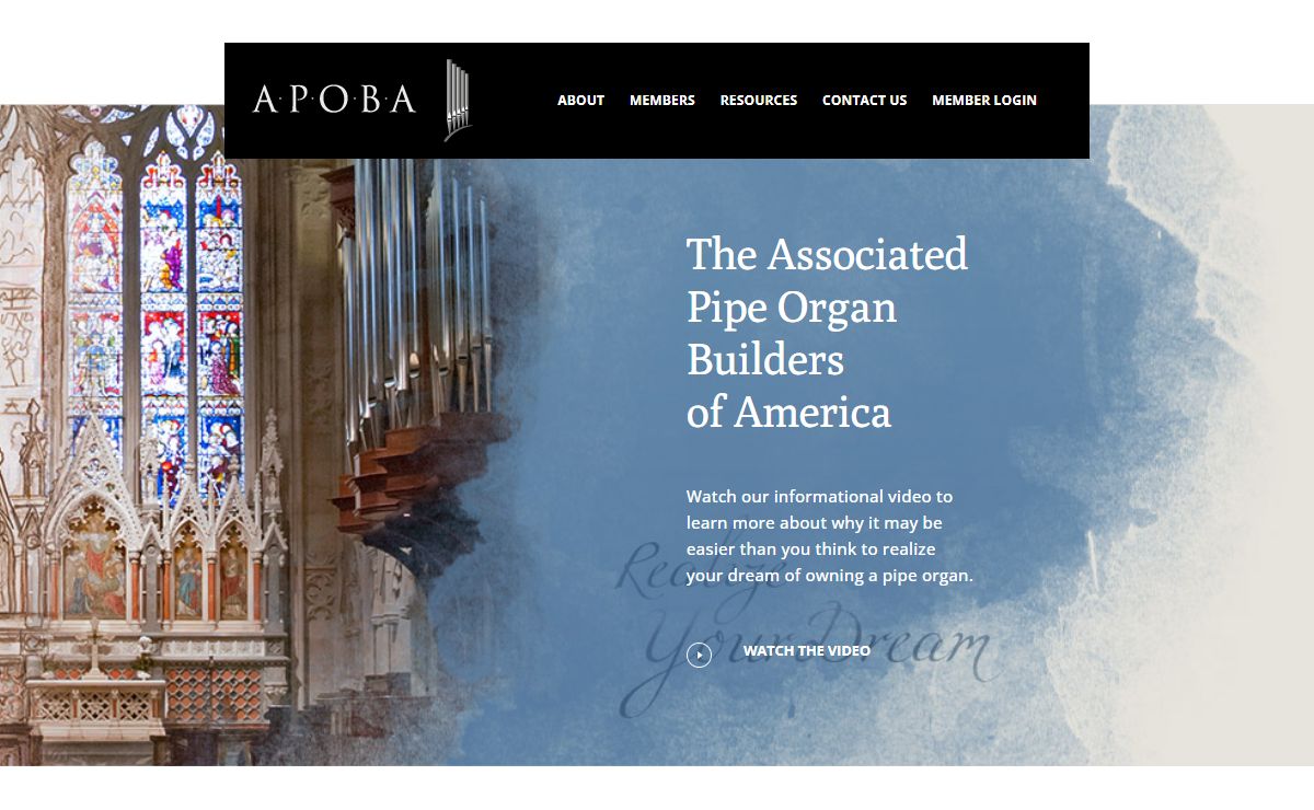 APOBA - Home - Associated Pipe Organ Builders of America