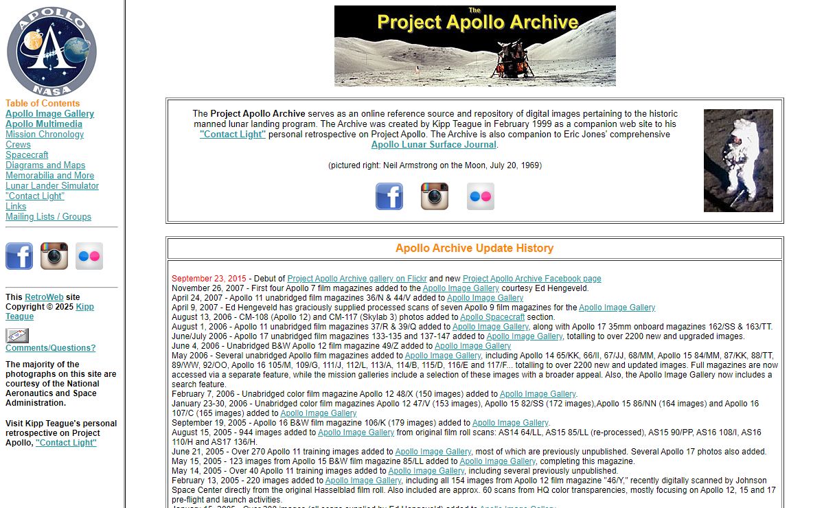 The Project Apollo Archive