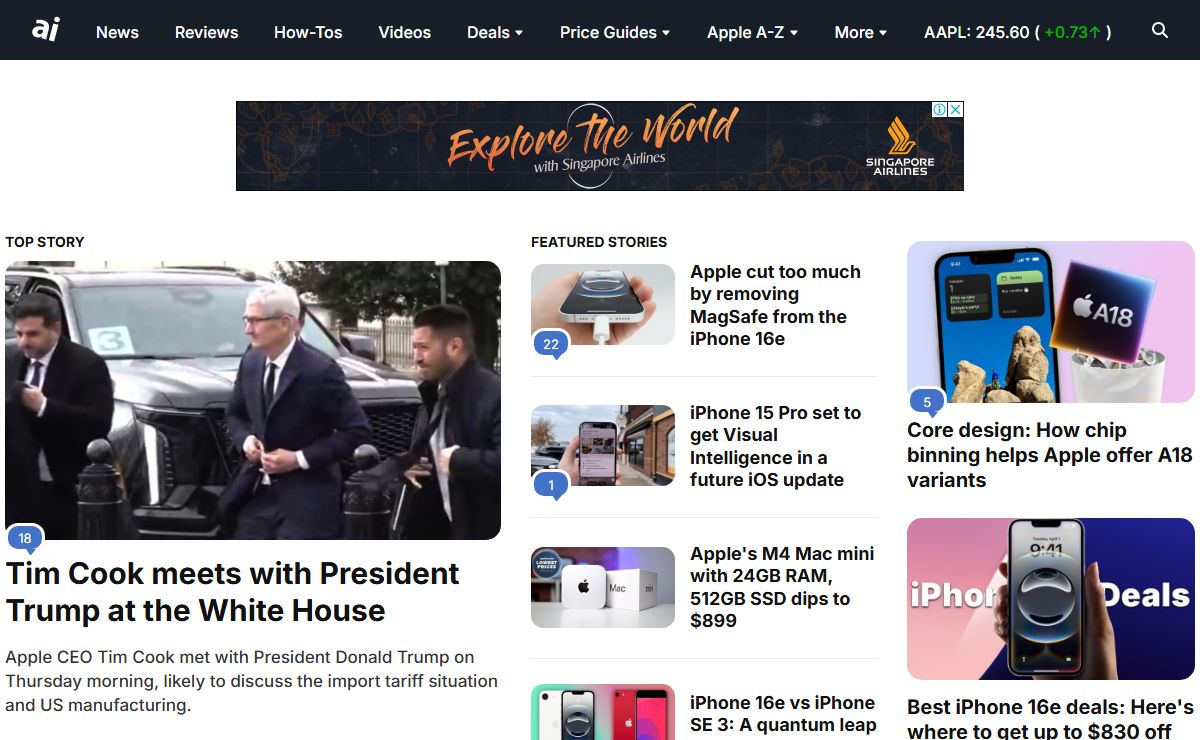 Apple News, Rumors, Reviews, Prices & Deals | AppleInsider