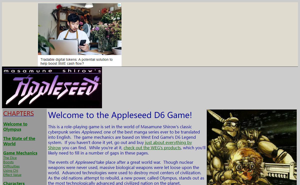 Appleseed D6