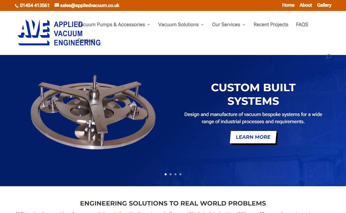 Bespoke Vacuum Chambers | Applied Vacuum Engineering