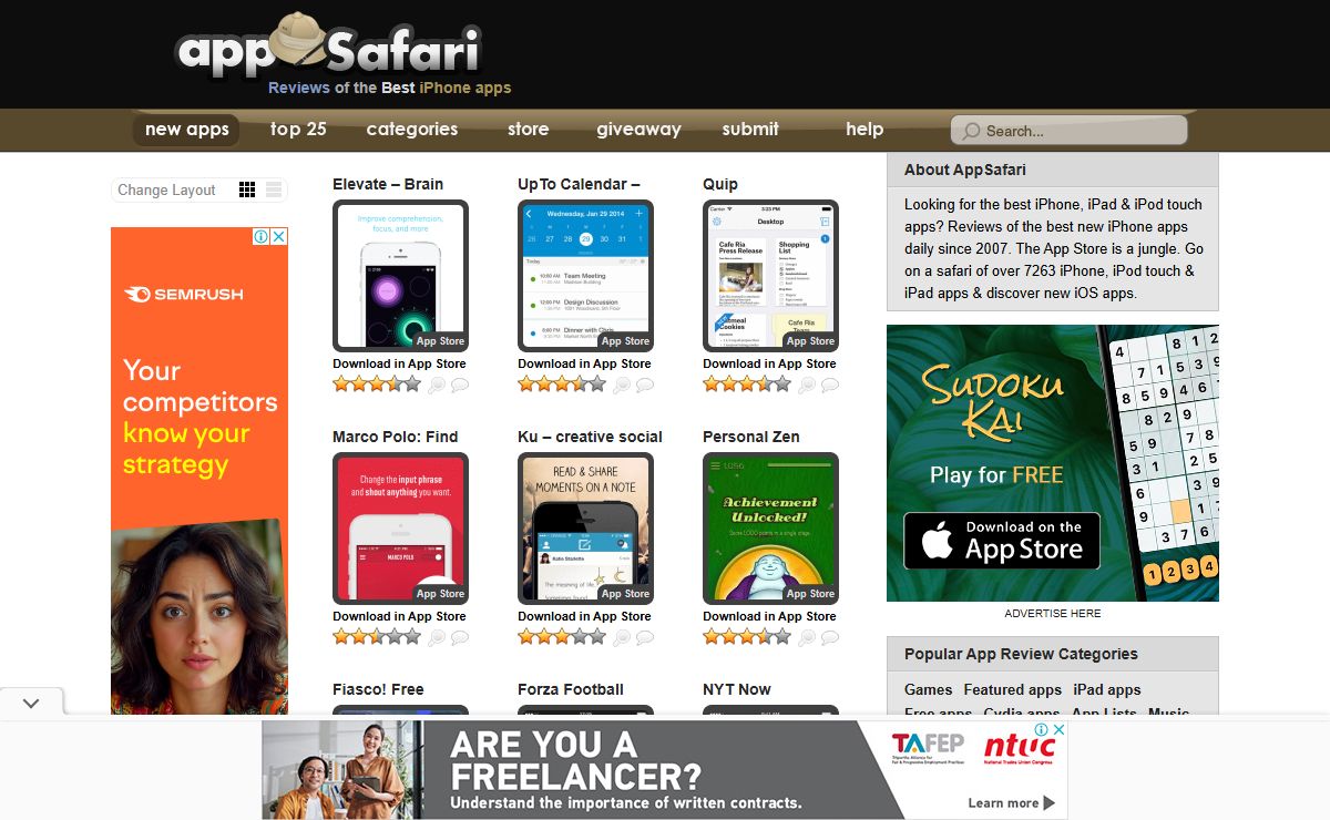 iPhone Apps, iPad apps, & iPod touch application reviews by AppSafari