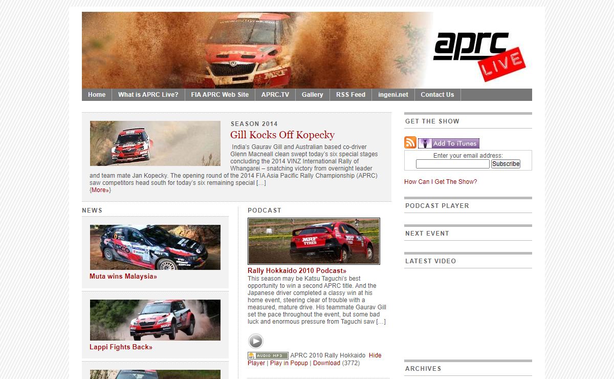 APRC Live Podcast
