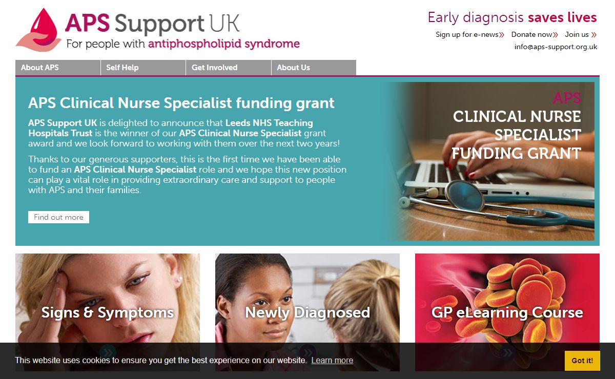 APS Support UK | APS - antiphospholipid syndrome