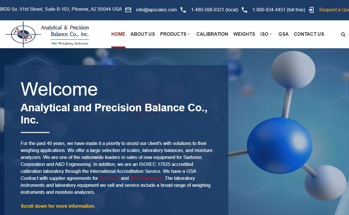 Analytical & Precision Balance Company
