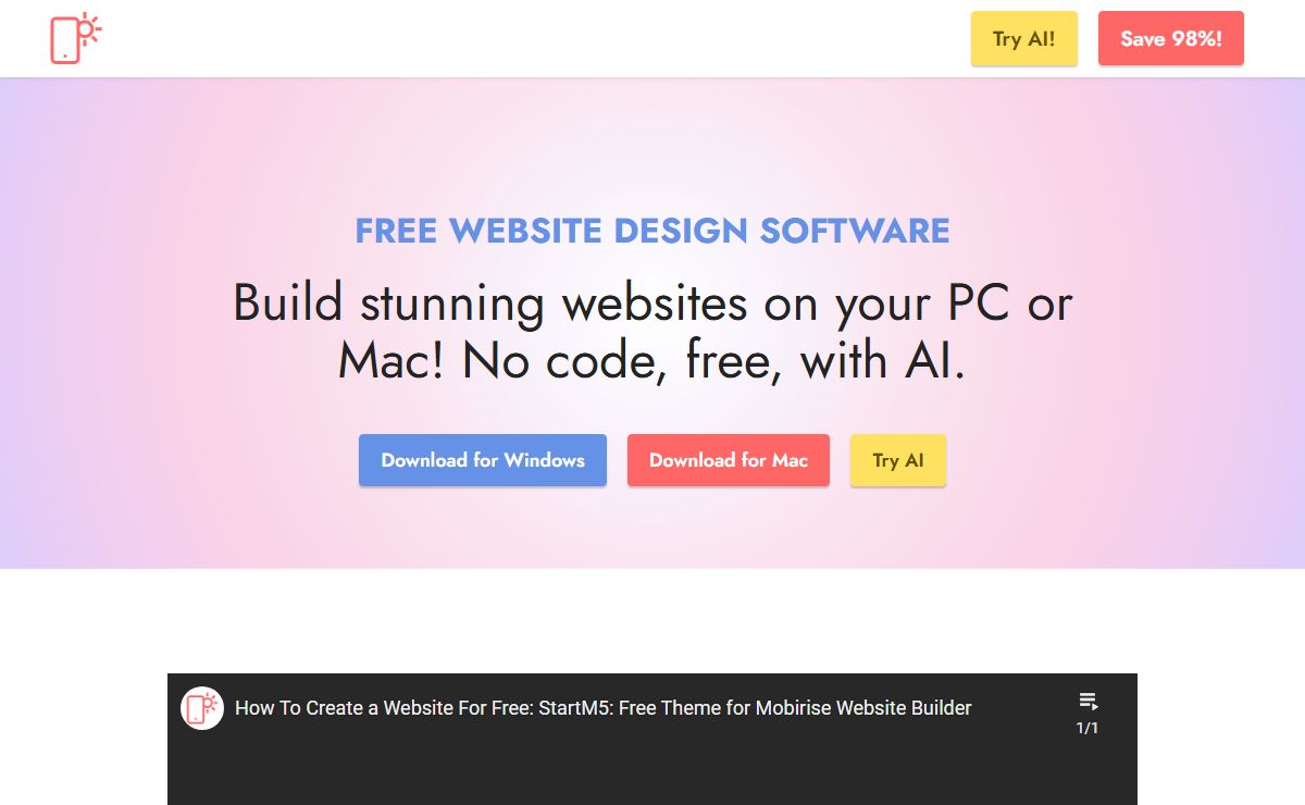 Best Free Website Design Software