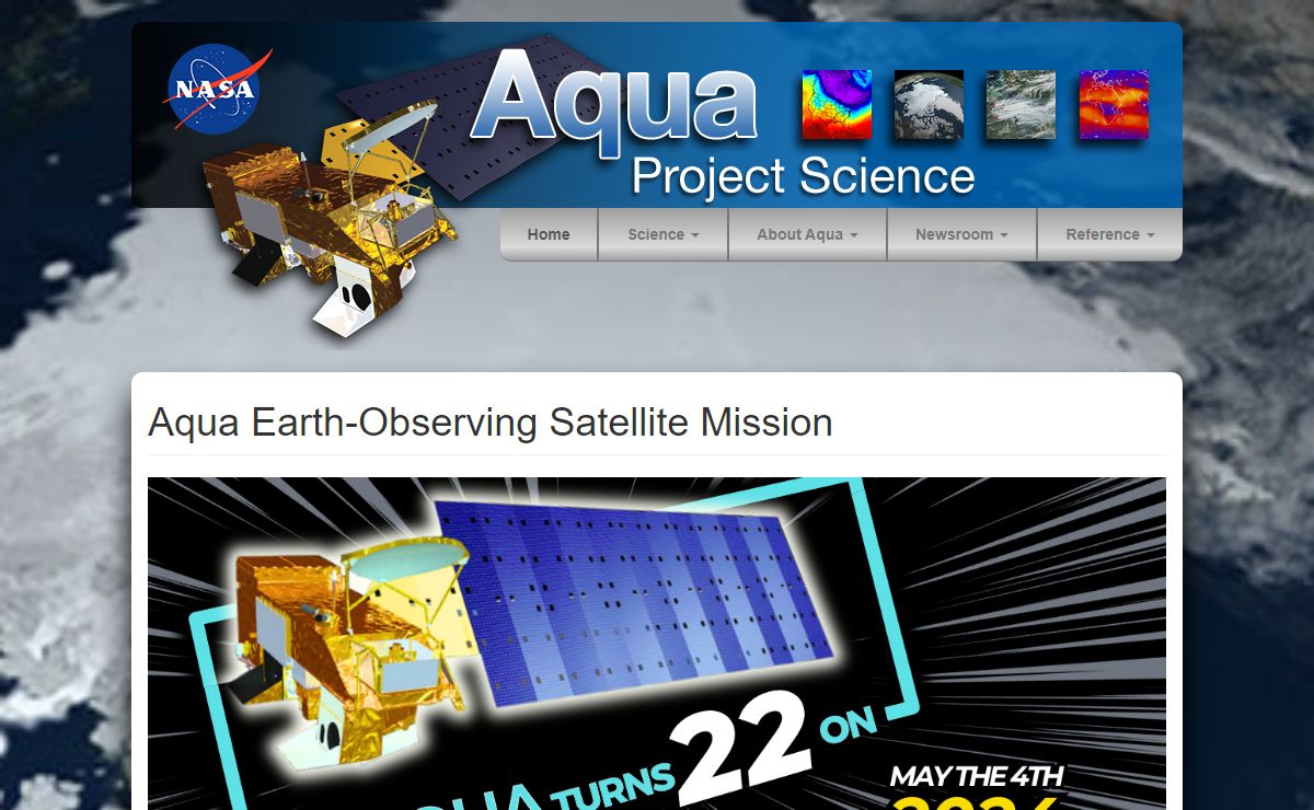 Aqua Earth-Observing Satellite Mission | Aqua Project Science