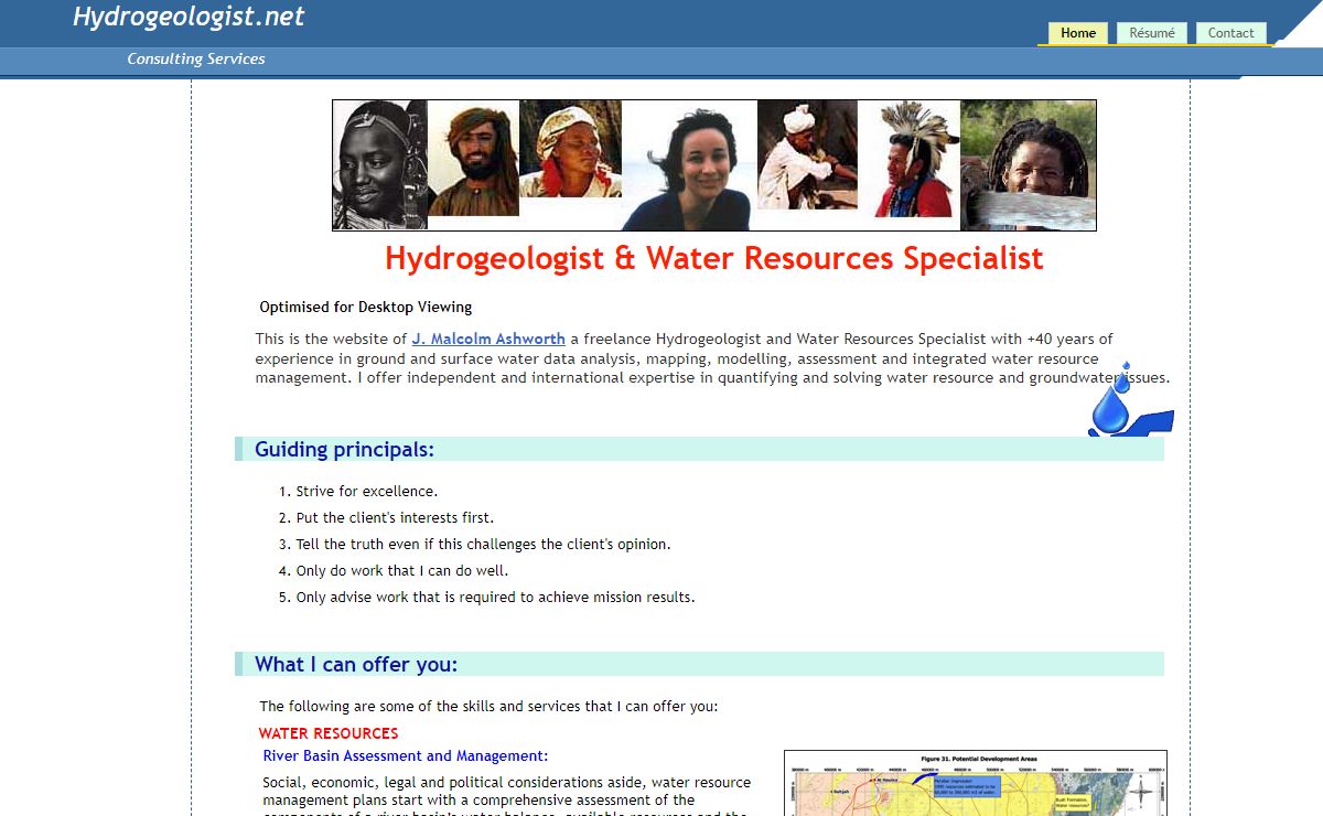 Hydrogeologist and Water Resources Specialist