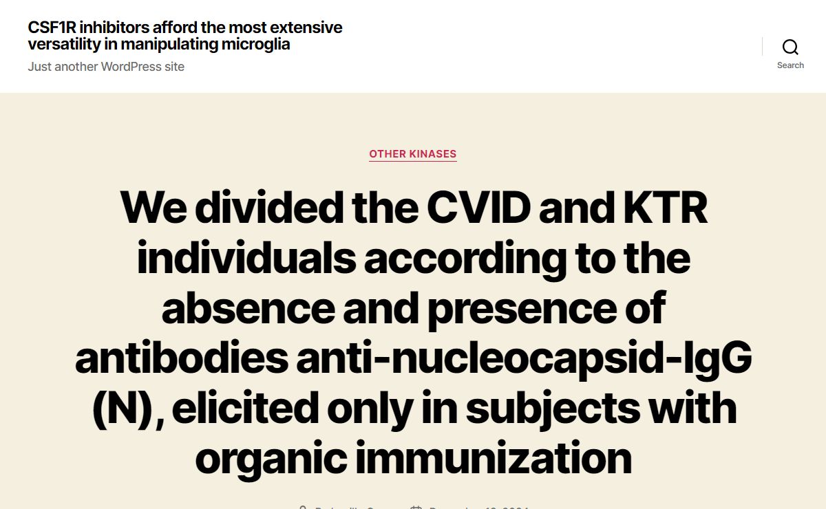 CSF1R inhibitors afford the most extensive versatility in manipulating microglia – Just another WordPress site