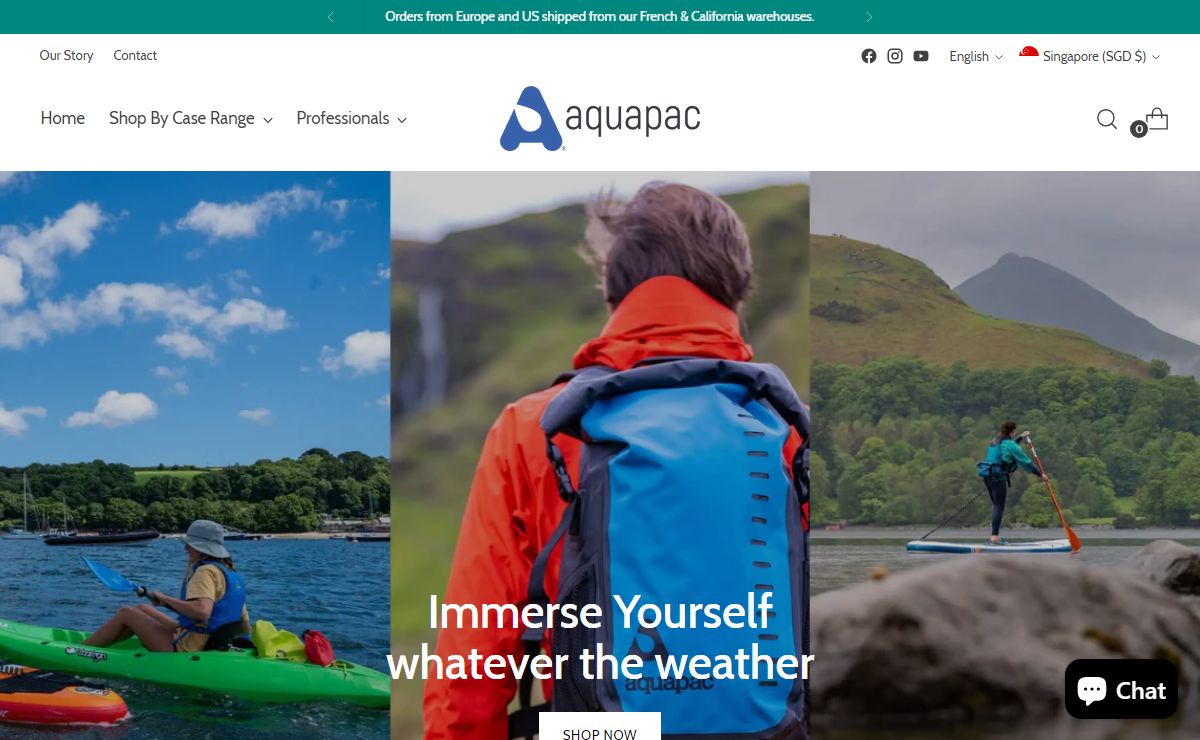 Waterproof Cases & Bags For Gear & Devices - Aquapac – Aquapac - Innovative Outdoor Products