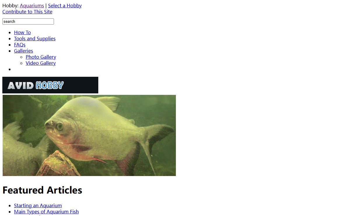 About Aquariums
