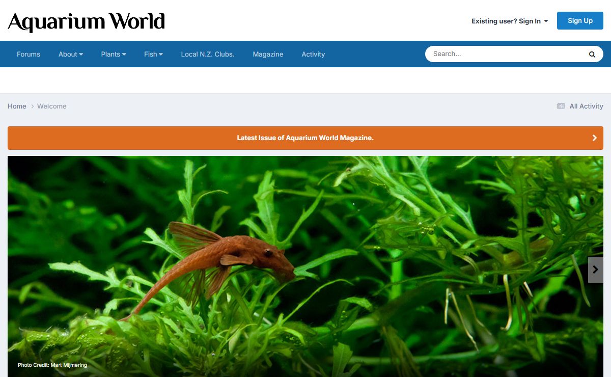 Welcome - Aquarium World