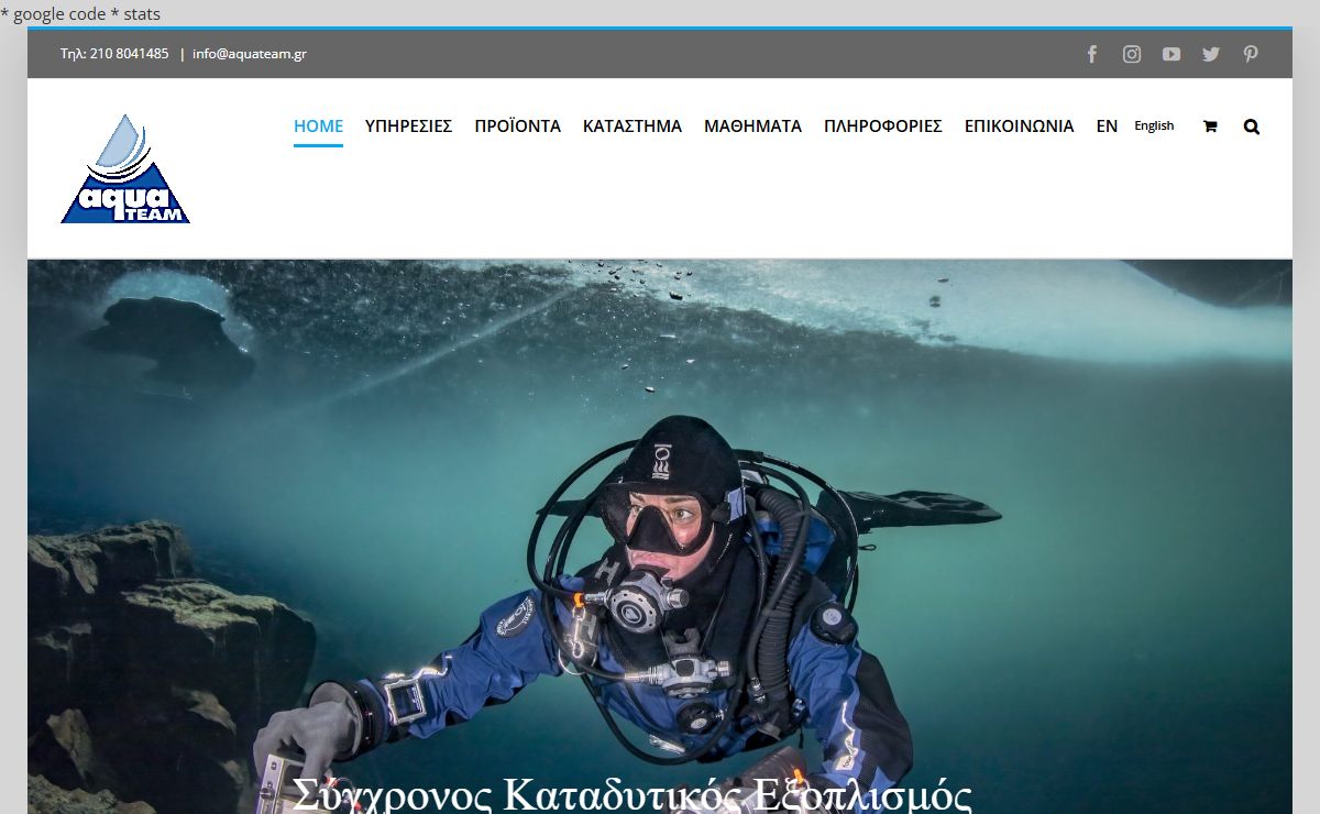 Aqua Team Athens – Diving excellence in Greece