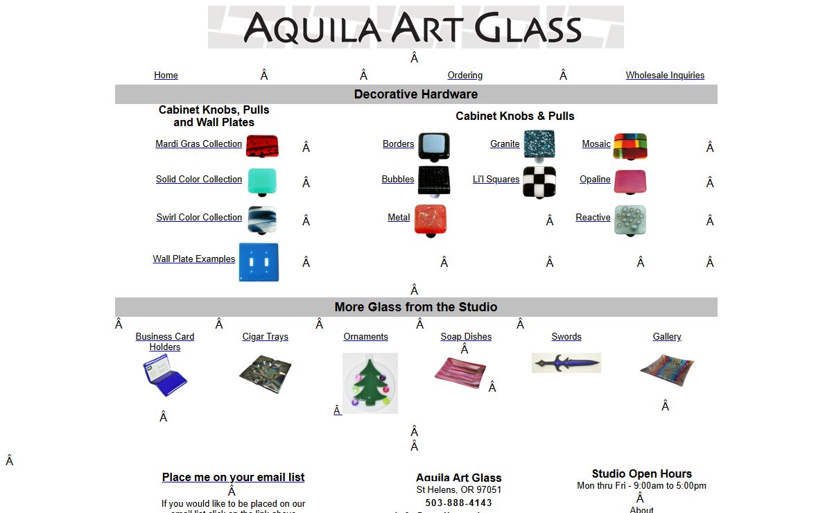 Aquila Art Glass